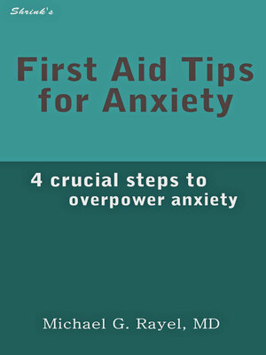 cover image of First Aid Tips for Anxiety